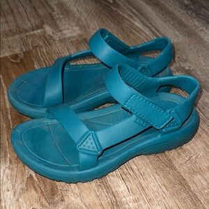 Teal TEVA Sandals Size 8